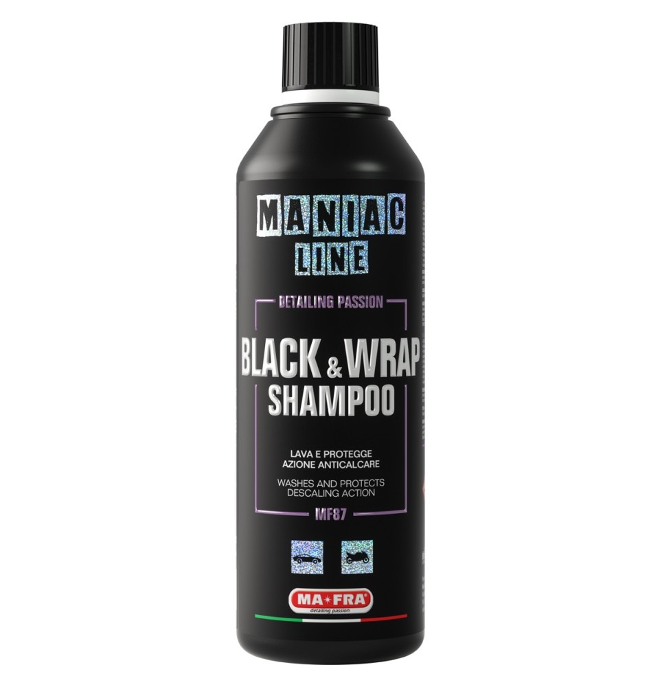 Black & Wrap Shampoo - Maniac Line For Car Detailing