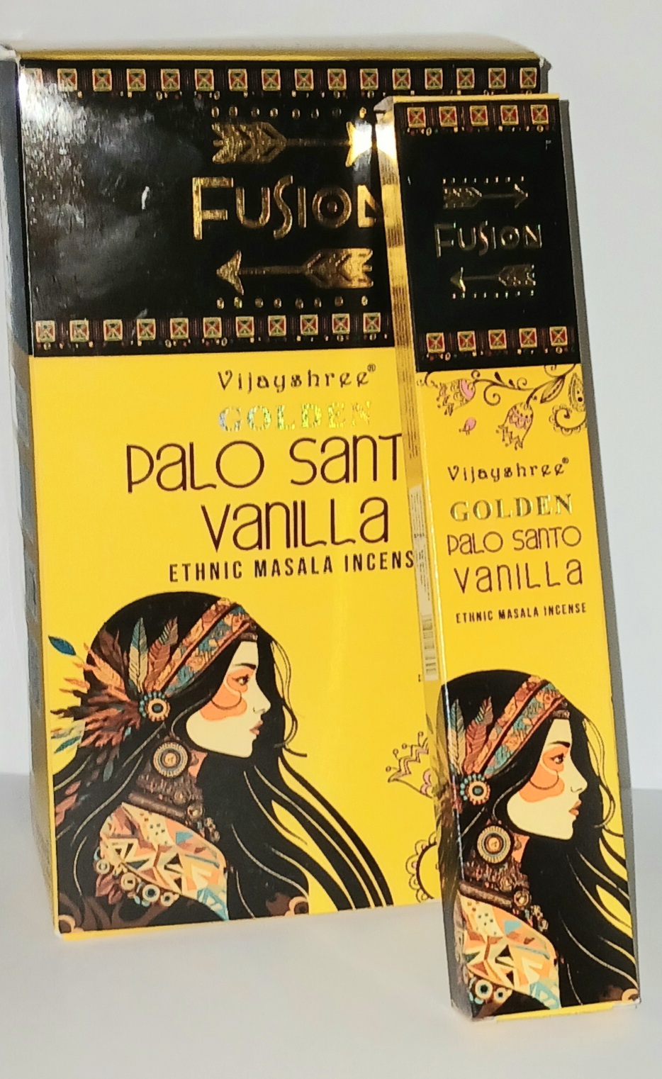 Golden Fusion smilkalų lazdelės Palo Santo ir vanilė