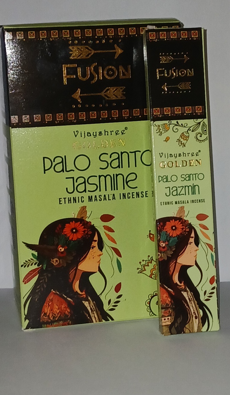 Golden Fusion smilkalų lazdelės Palo Santo ir jazminas