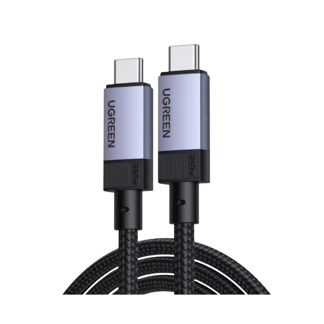 Ugreen USB4 40Gbps Data 8K Display 240W PD Braided Thunderbolt USB-C 1m Cable