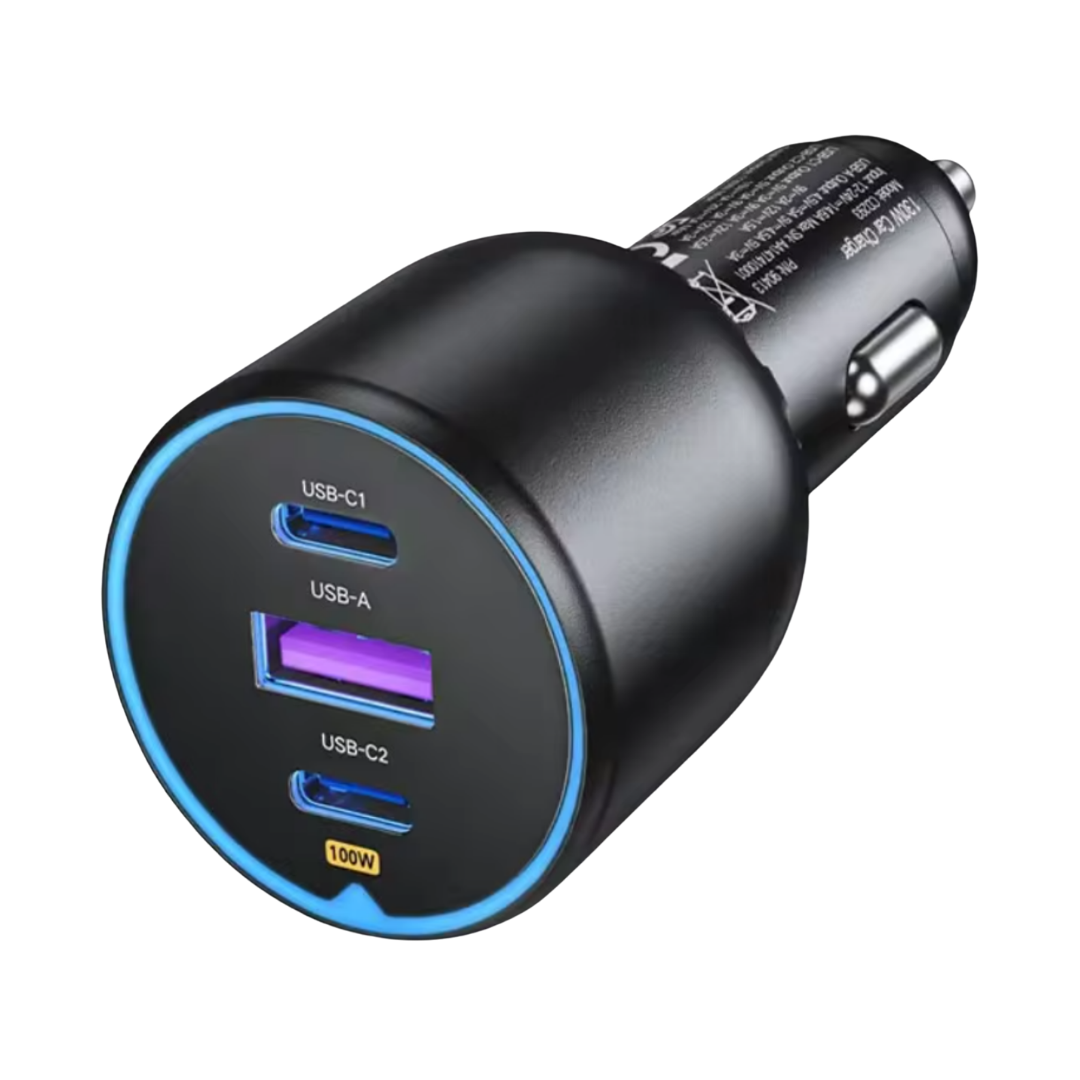 UGREEN 130W 3-Port USB Car Charger