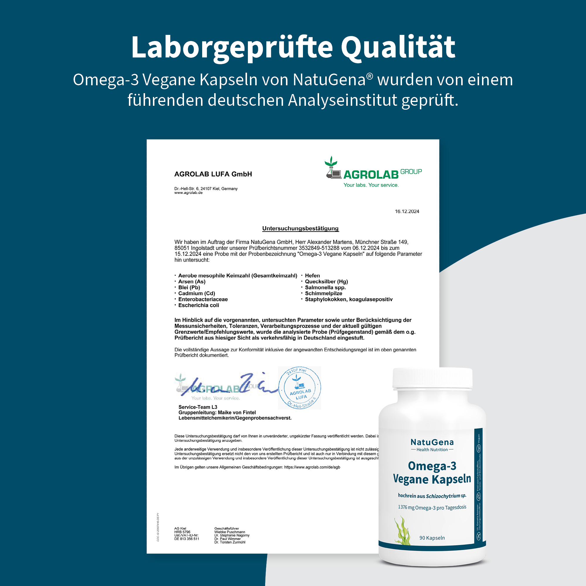 Omega-3 Vegane Kapseln