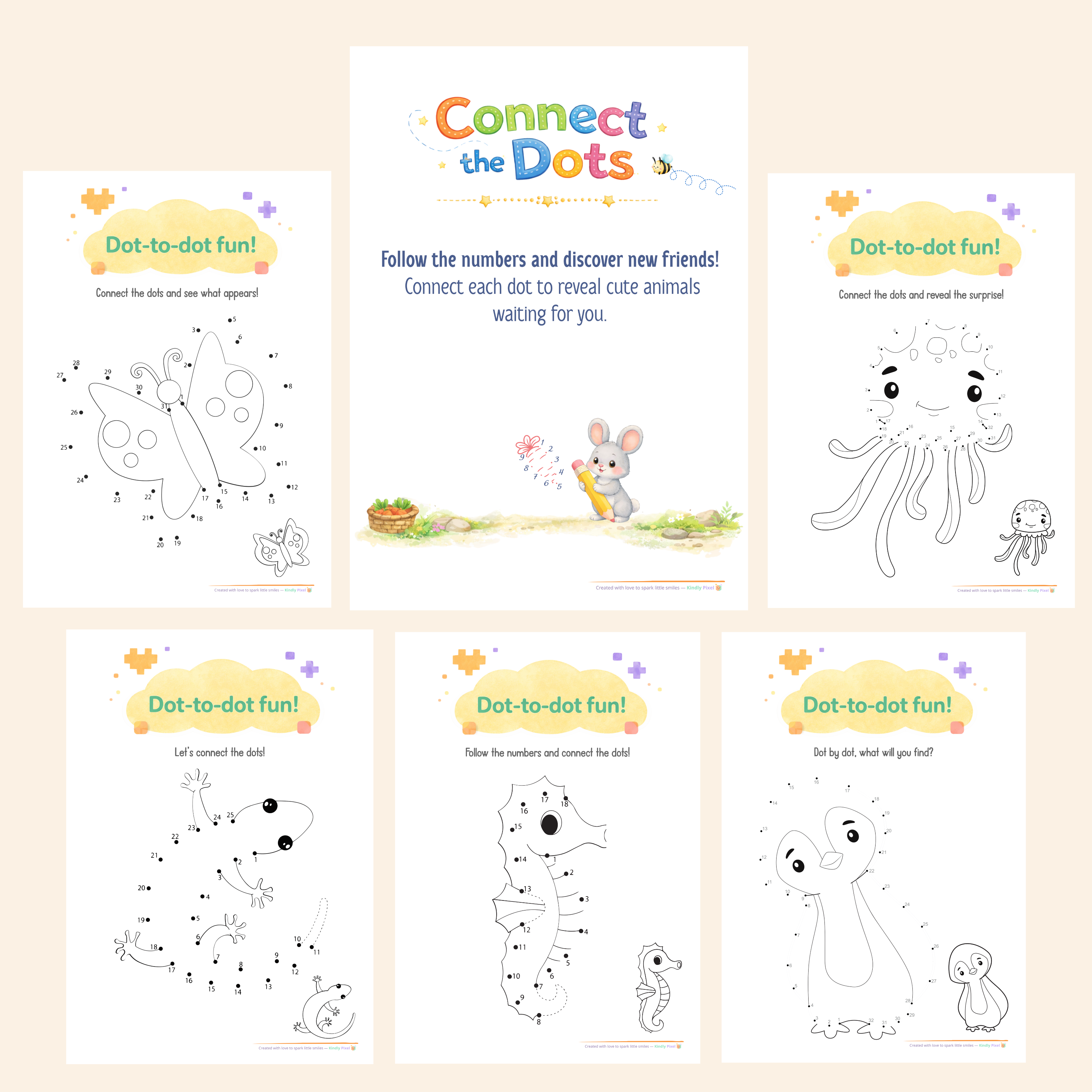 Screen-Free Learning Activity Pack (Ages 3–6)