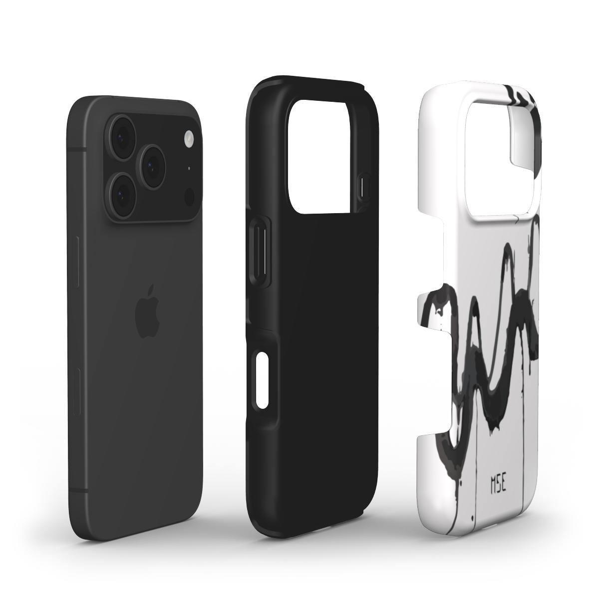 Waves tough phone case