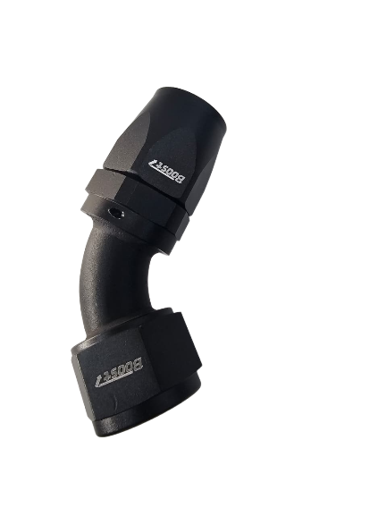BOOST 16AN 45 Degree Black Swivel Seal Hose End Fitting