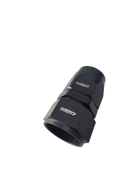BOOST AN20 20AN Straight Fuel Oil Hose End Fitting Adapter Black