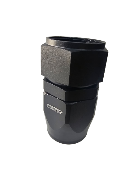BOOST AN20 20AN Straight Fuel Oil Hose End Fitting Adapter Black