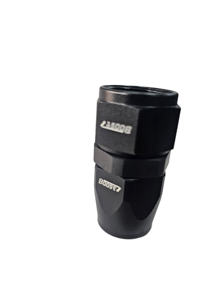 BOOST AN16 16AN Straight Fuel Oil Hose End Fitting Adapter Black