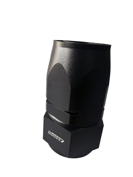 BOOST AN20 20AN Straight Fuel Oil Hose End Fitting Adapter Black