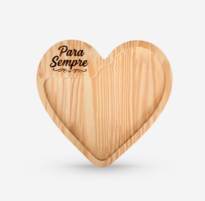 Petisqueira Coração - Para Sempre
