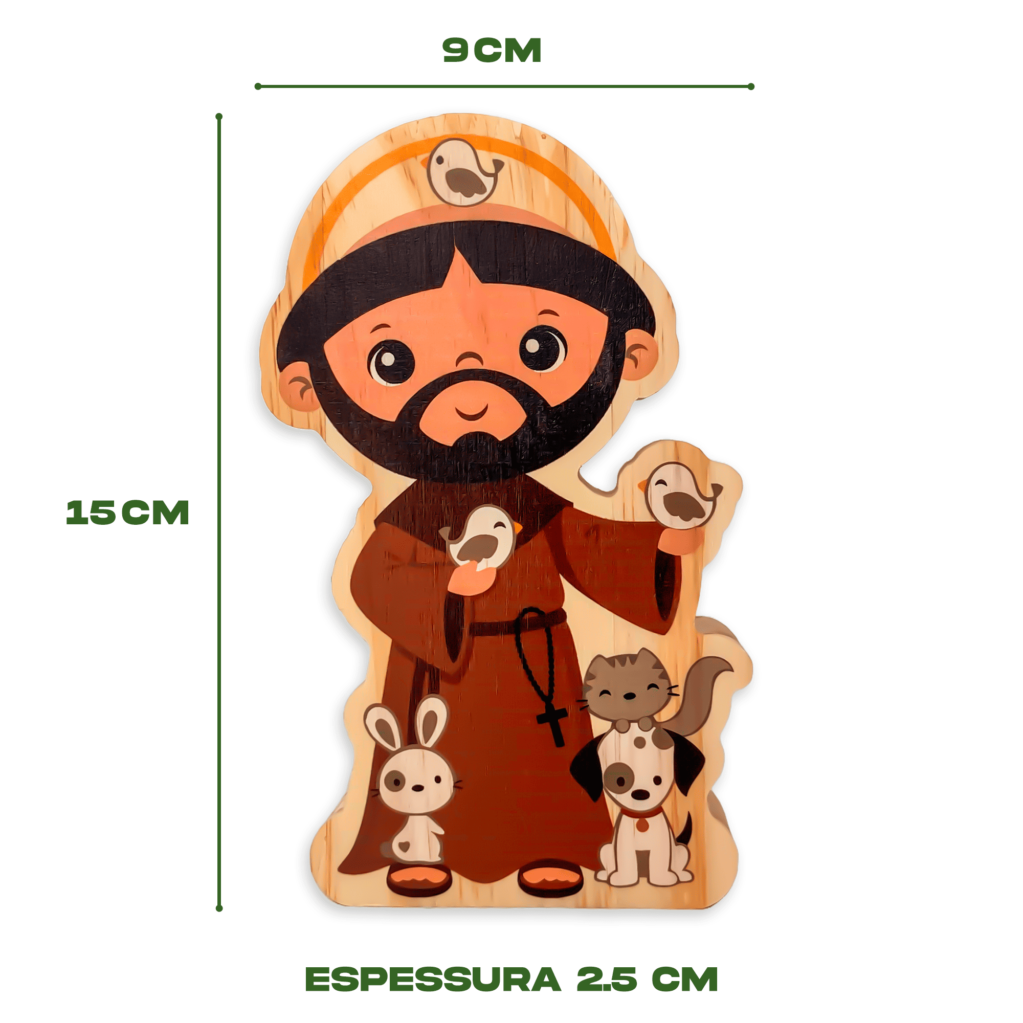 São Francisco de Assis Cartoon