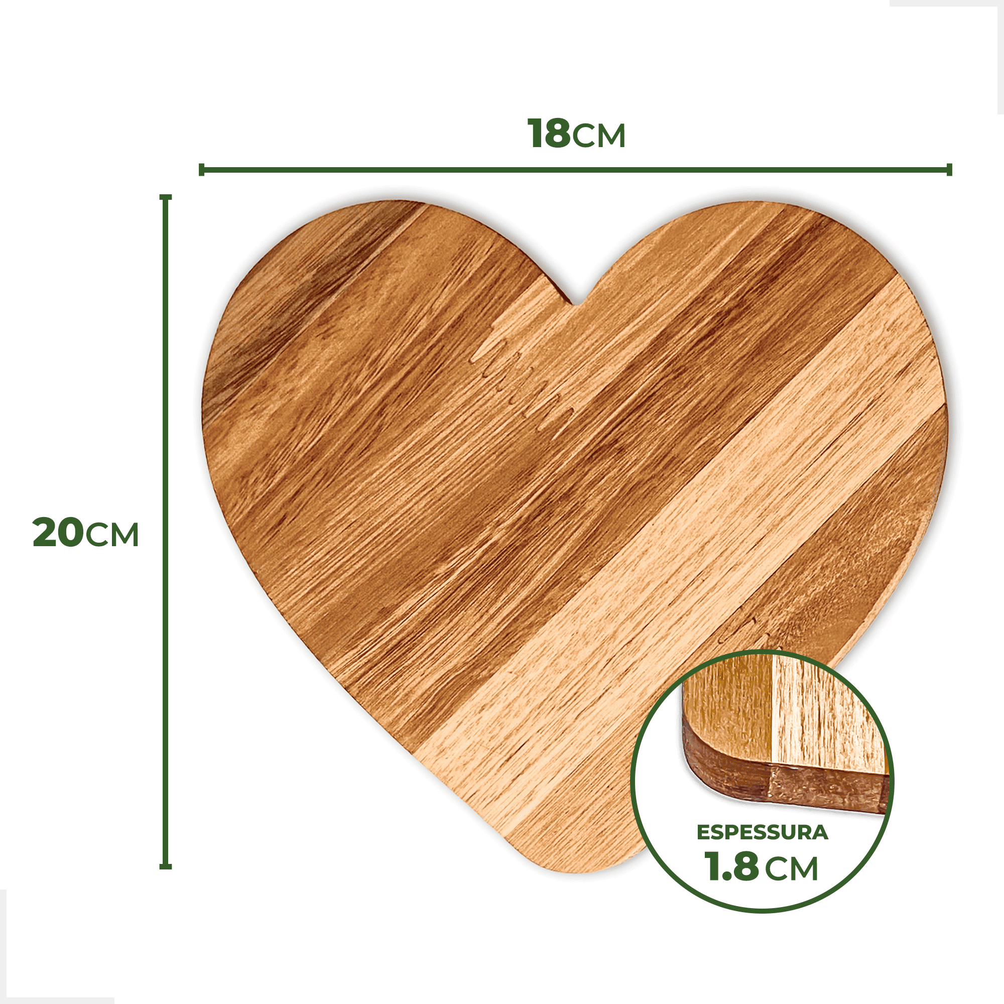 Tábua Coração Pequena