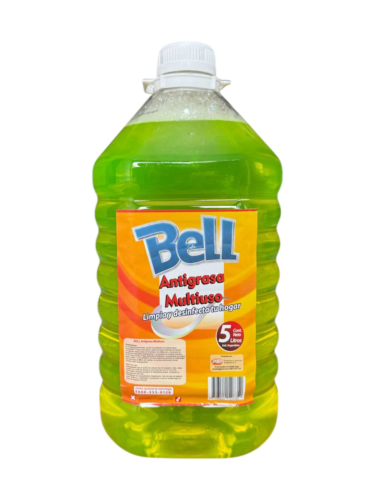 Bell Antigrasa Multiuso 5L
