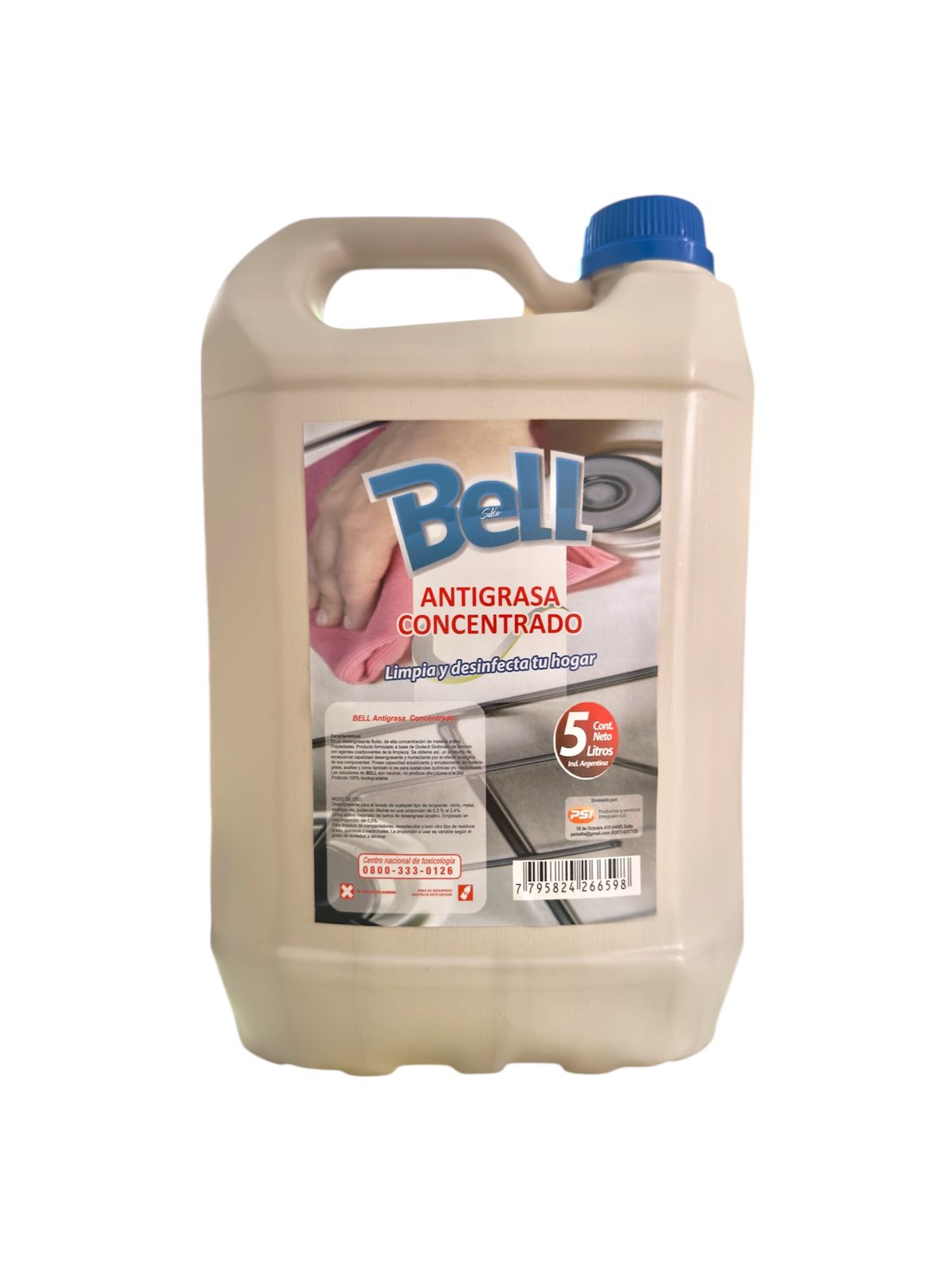 Antigrasa Concentrado Industrial X 5LT 