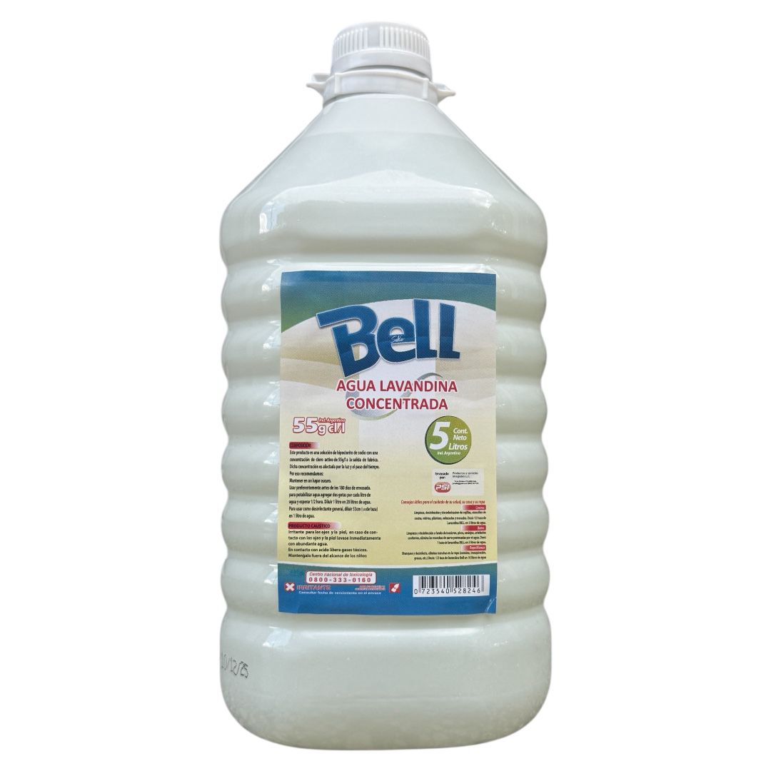 Agua Lavandina Bell Concentrada 5L