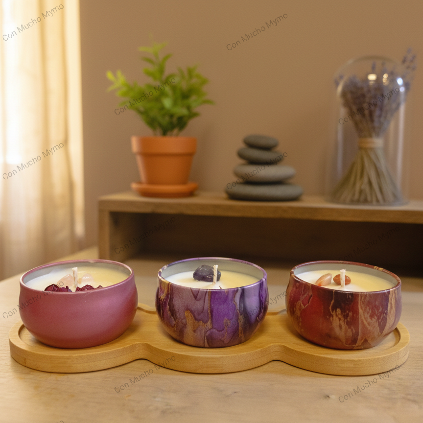 Pack velas aromáticas energéticas