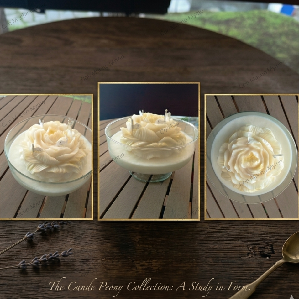 Vela Locura de Peonía 