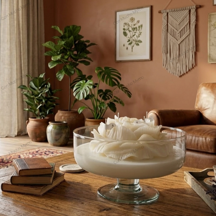 Vela Locura de Peonía 