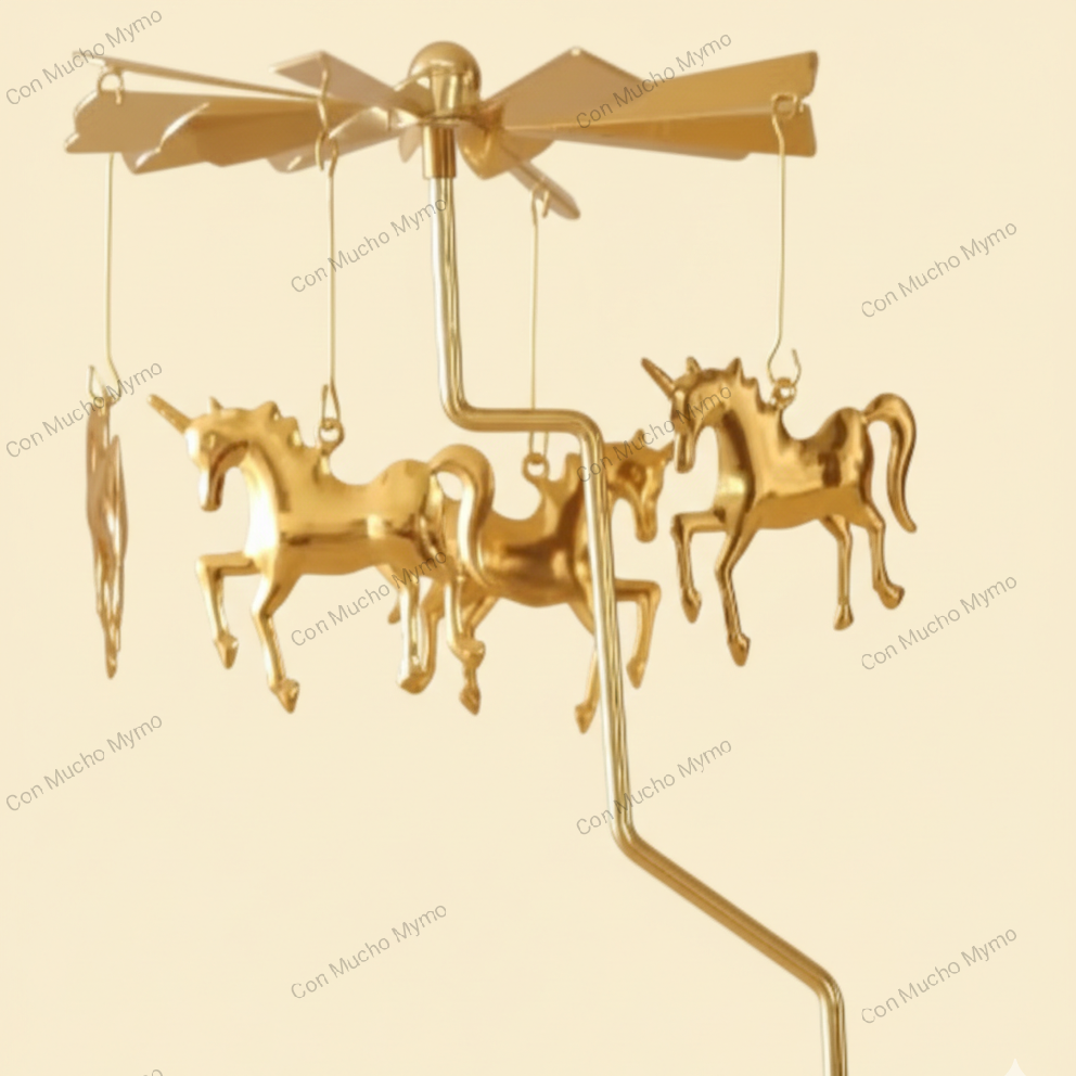 Carrusel Decorativo de Mesa