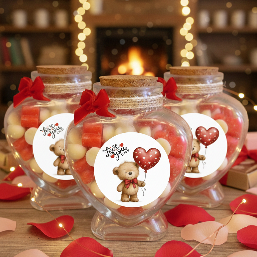 Wax Mells de aroma en tarro corazón "Love Seduction"