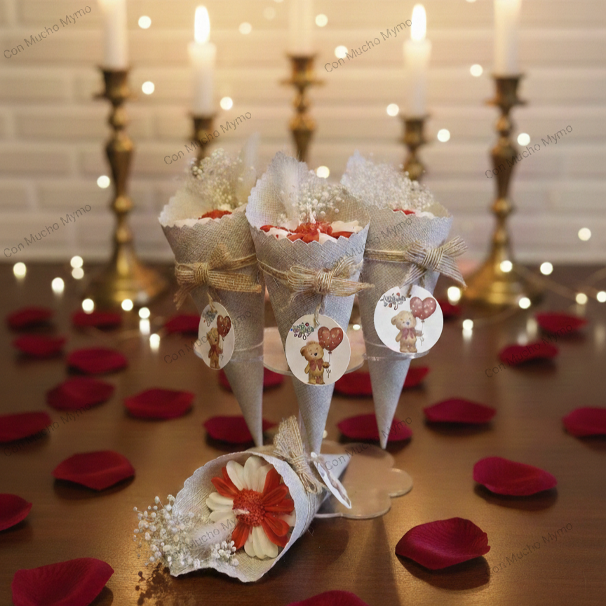 Margarita en cucurucho rígido