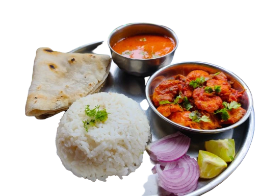 Prawns thali