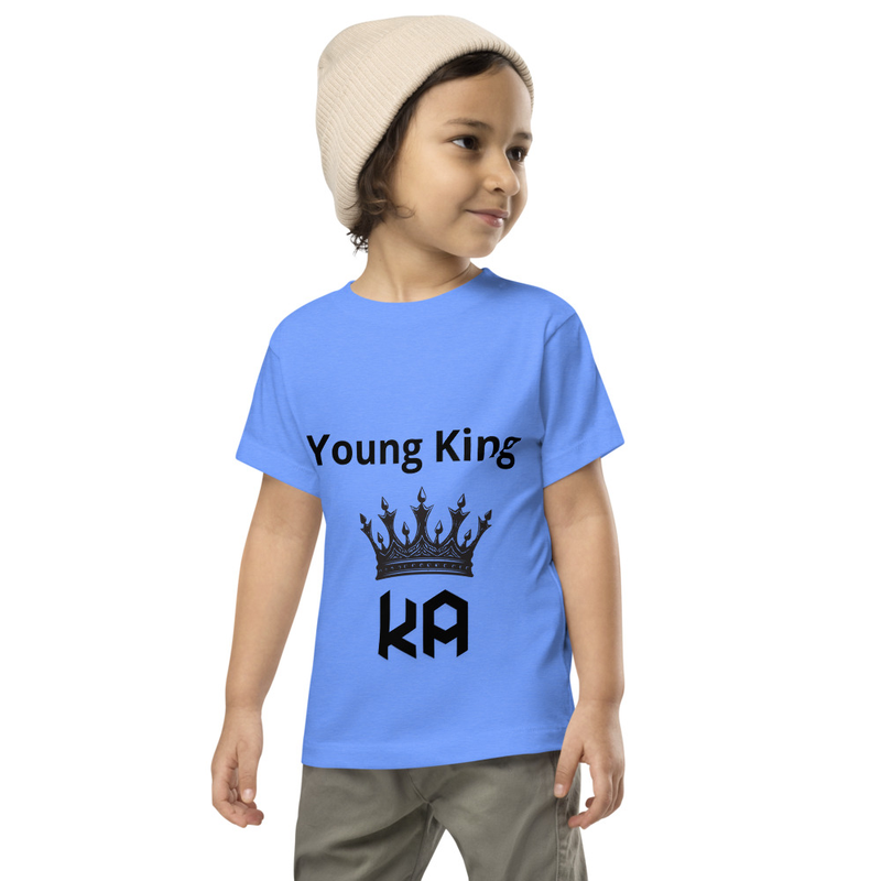 Toddler Short Sleeve Tee Young King