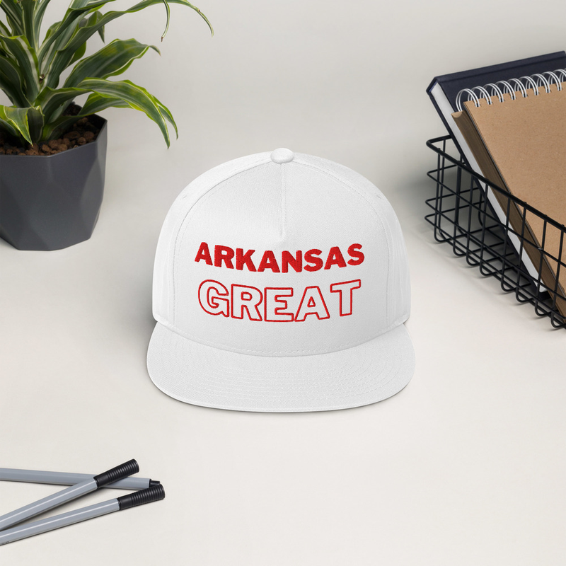 Flat Bill Cap ARKANSAS GREAT