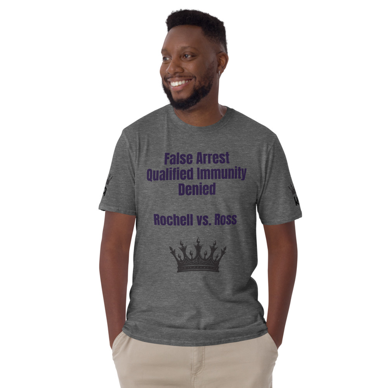 Short-Sleeve Tee/  False Arrest/Qualified Immunity Denied