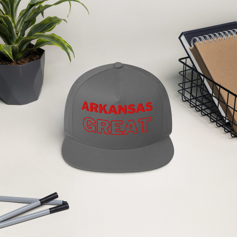 Flat Bill Cap ARKANSAS GREAT