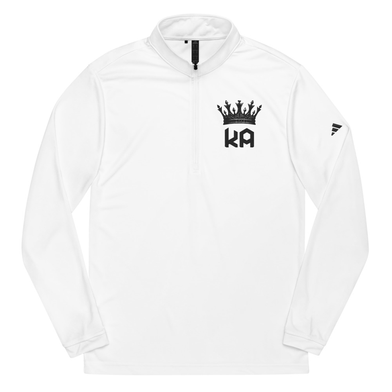 Quarter zip pullover Knowledge Apparel Logo