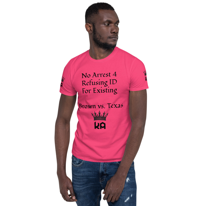 Short-Sleeve Tee- Brown vs. Texas case law