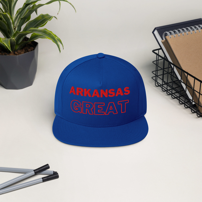 Flat Bill Cap ARKANSAS GREAT