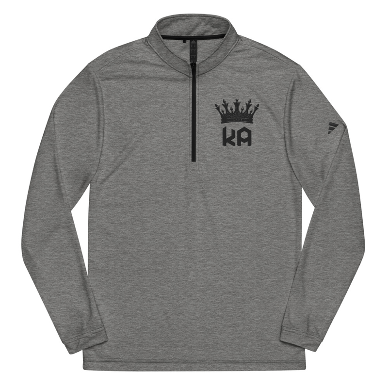 Quarter zip pullover Knowledge Apparel Logo