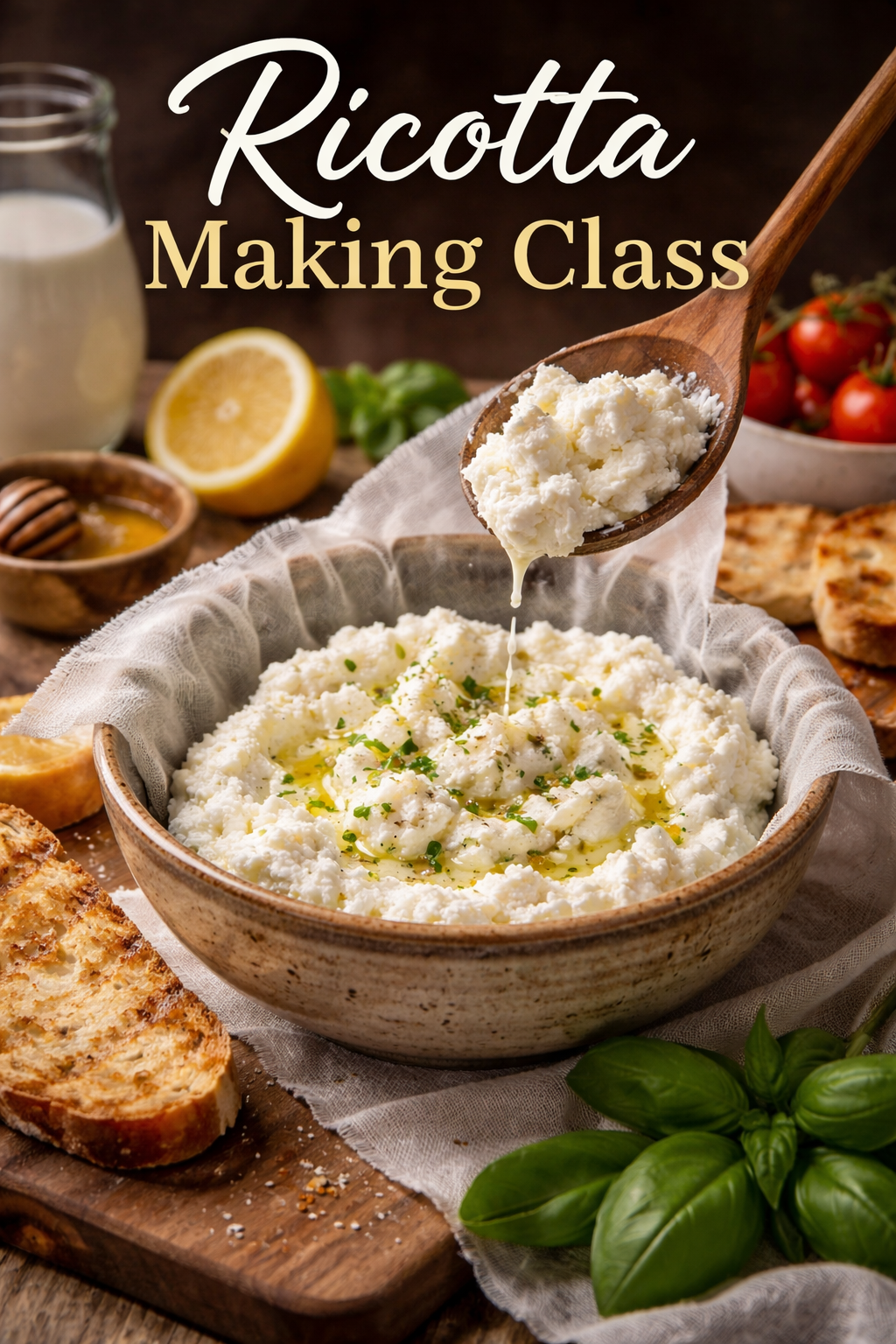Cheesemaking Class 5/9 @ 5:00 PM