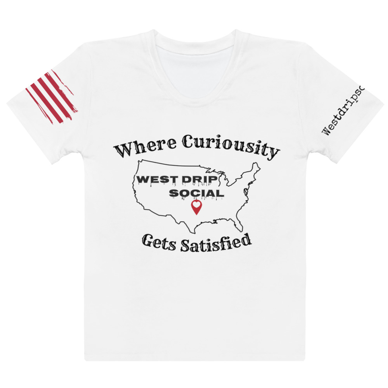 Women’s cotton crew neck t-shirt