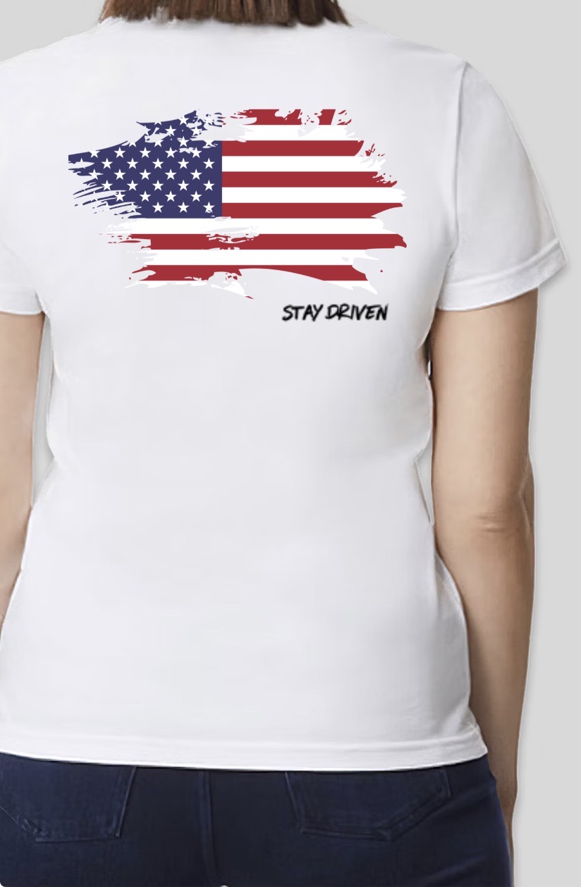 Women’s White Short Sleeve West Drip Social T-Shirt