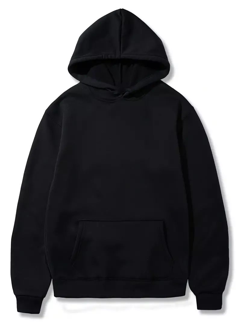 Bold Black Hoodie