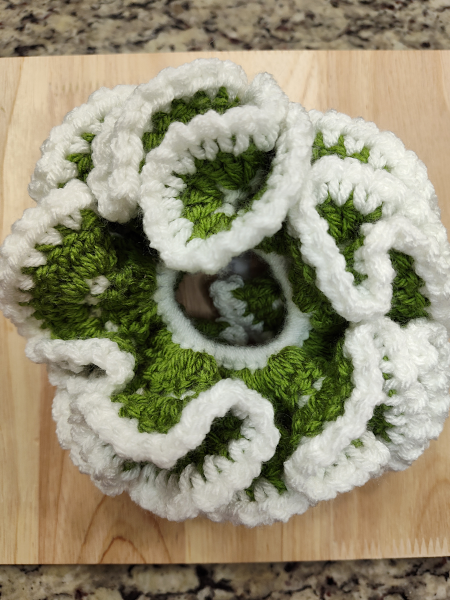 "14 Nites" Puffy Ruff Scrunchie