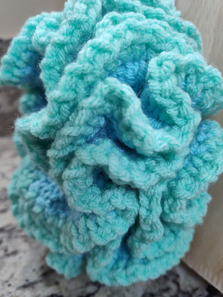 "14 Nites"  Puffy Ruff Scrunchie