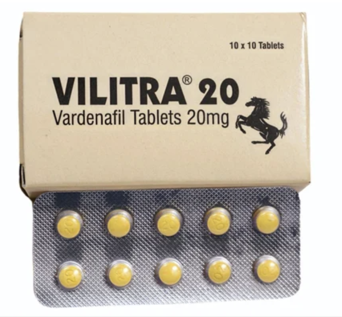 Vilitra 20 - Vardenafil Tablets (10 X 10 Tablets)