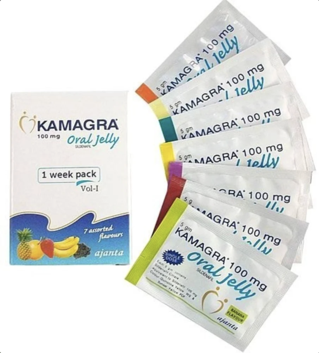 Kamagra Oral Jelly 100 mg - 1 Week Pack