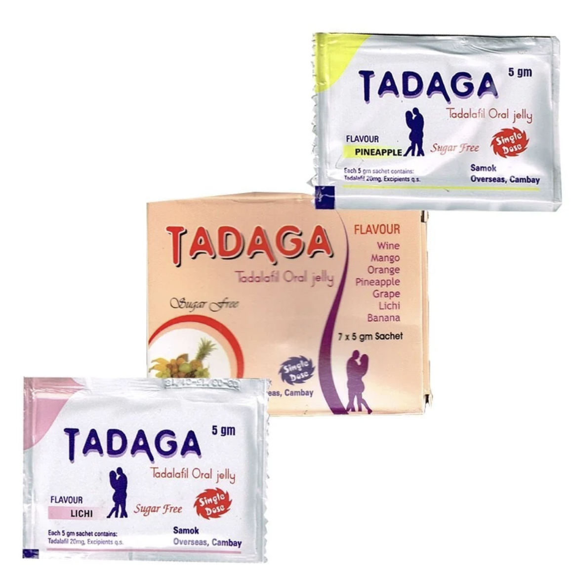 Tadaga Tadalafil Oral Jelly