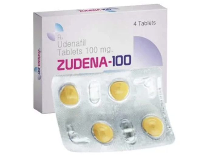 Zudena-100 Udenafil Tablets (1 X 4 Tablets)