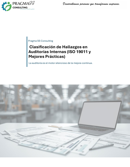 Clasificación de Hallazgos en  Auditorías Internas (ISO 19011 y  Mejores Prácticas)