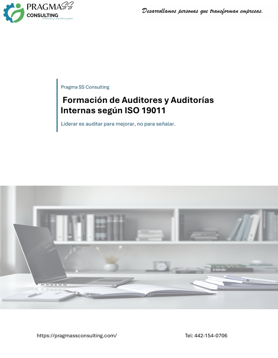 Formación de Auditores y Auditorías  Internas según ISO 19011