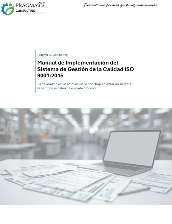 Manual de Implementación del  Sistema de Gestión de la Calidad ISO  9001:2015