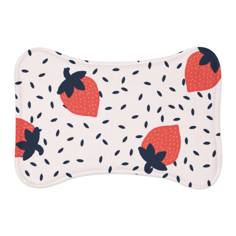 Sweet Strawberry Pet Mat