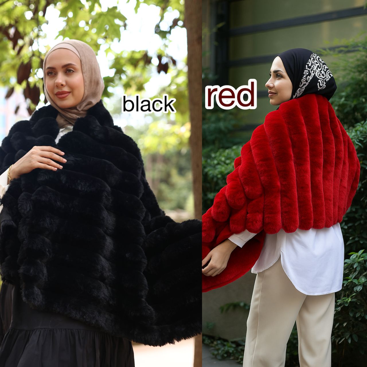 Fur Shawls