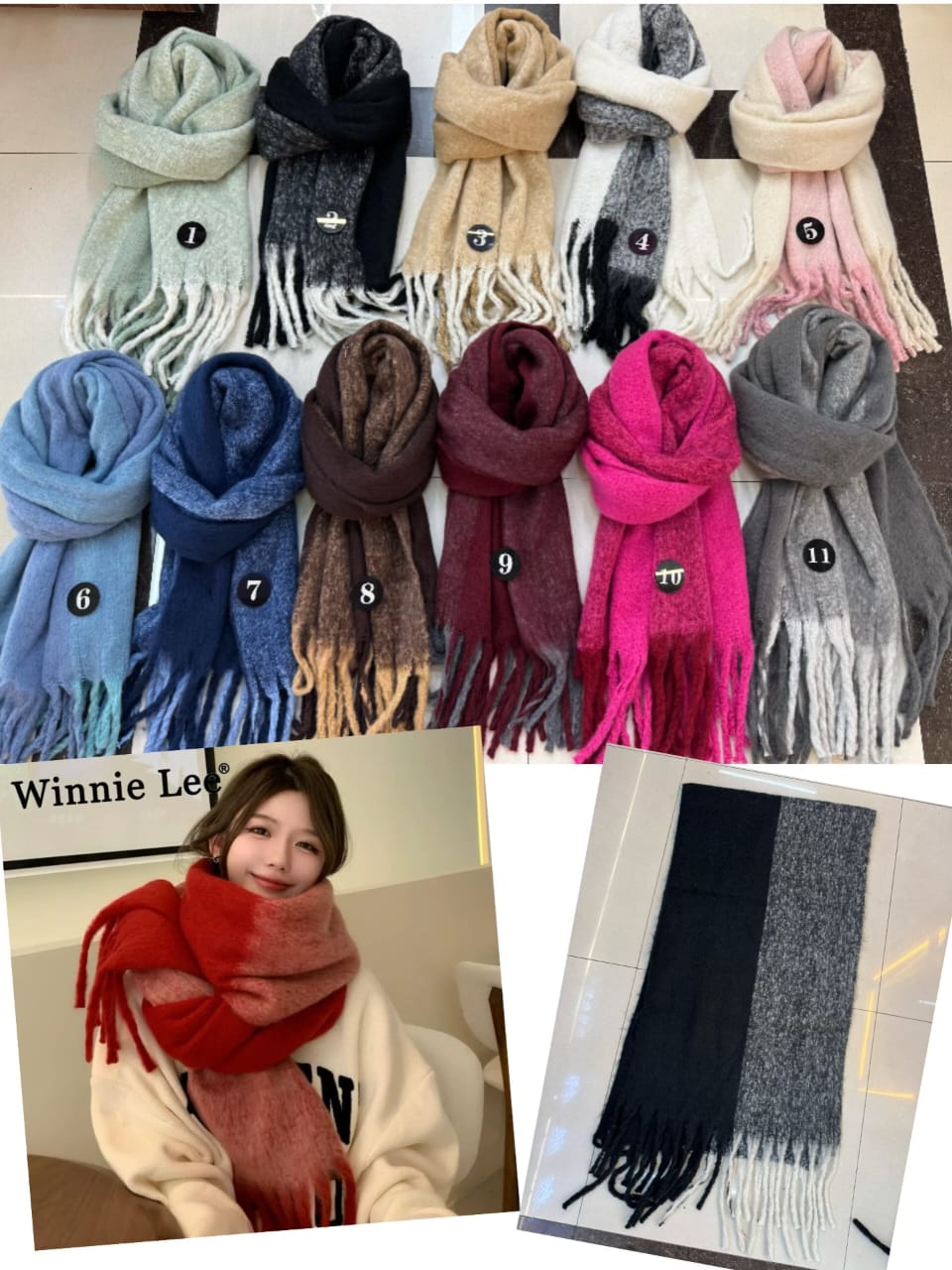  Winter shawls